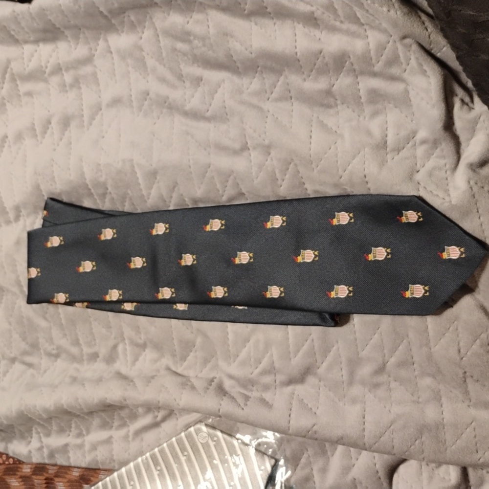 Robert Talbott for Joseph Rudee & Son necktie from 1984 LA Olympics. Vintage tie